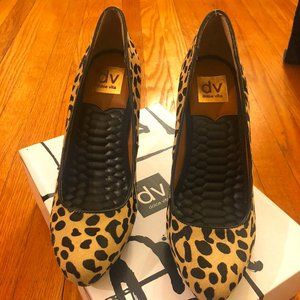 Dolce Vita Graysen Leopard Calf Hair NWB 8.5